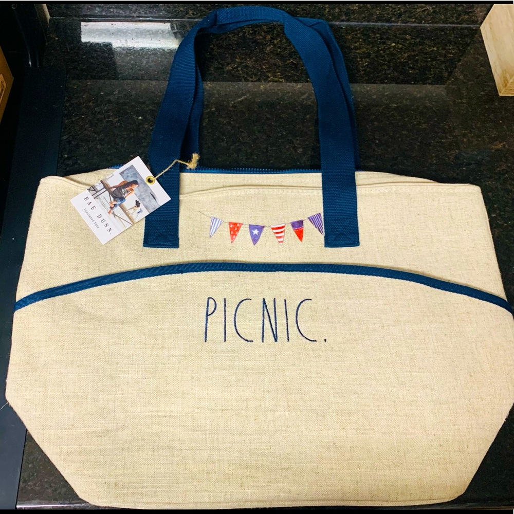 RAE DUNN-Insulated “Picnic” Tote